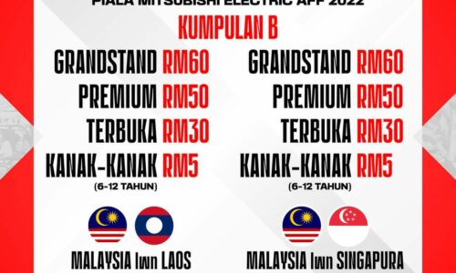 FAM turunkan lagi harga tiket aksi Piala AFF