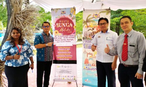 Pesta Bunga Melaka tutup tirai 2022 penuh warna-warni