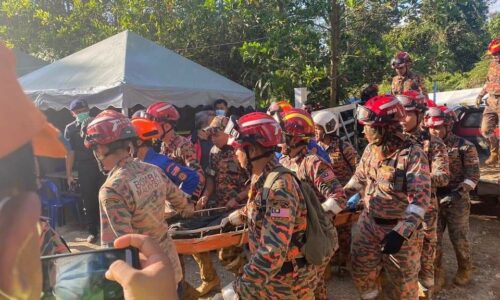 Tanah runtuh: Operasi SAR ditamatkan secara rasmi 12 tengah hari – KPN