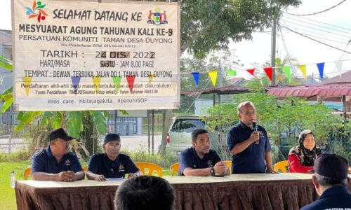 Pemilihan semula JPKK Desa Duyong pada Februari