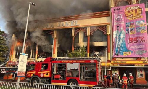 Wisma Jakel terbakar kali kedua