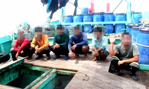 APMM tahan bot nelayan tempatan dikendalikan enam warga Myanmar
