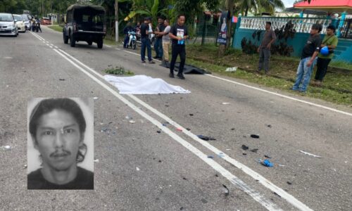 Pekerja bengkel maut motosikal bertembung kereta