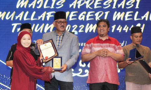 Mualaf di Melaka meningkat