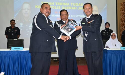 Ahmad Jamil, Ketua Polis Daerah Jasin yang baharu
