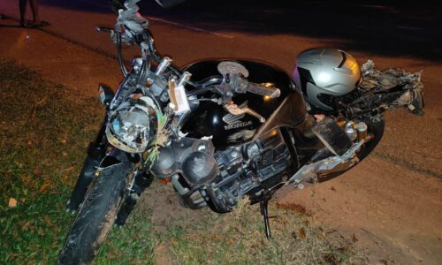 Lelaki maut, motosikal ditunggang terbabas