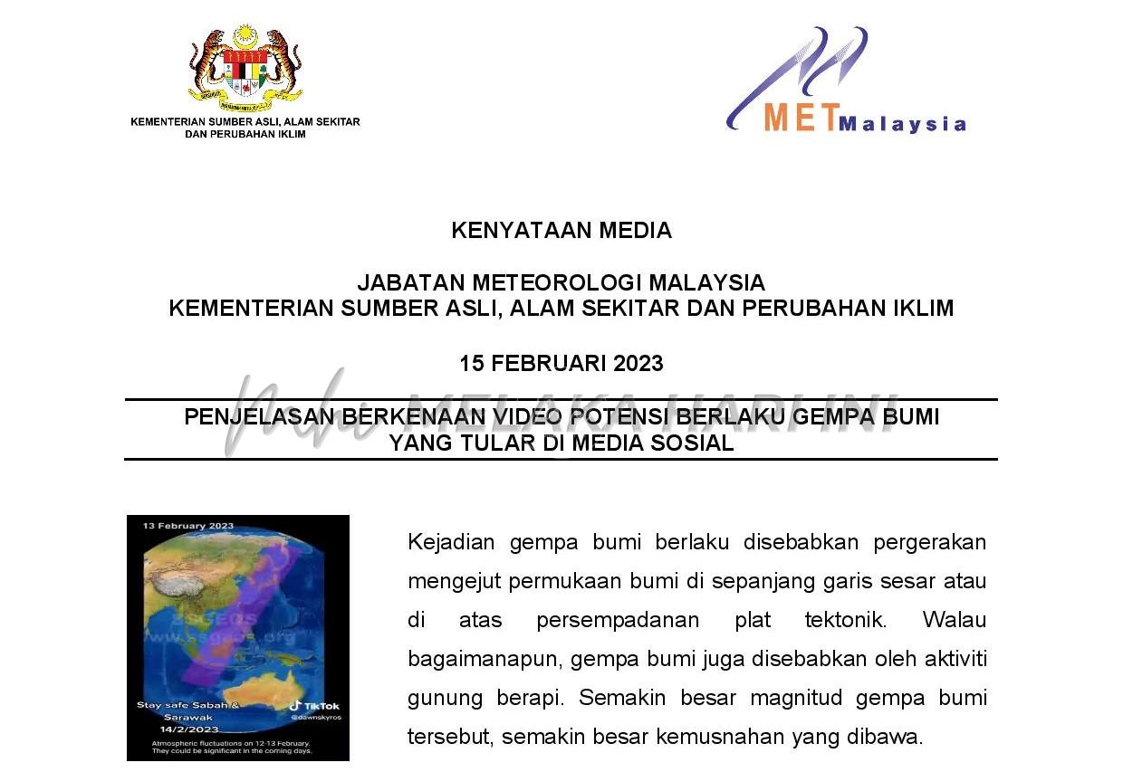 Kenyataan media metmalaysiaaa