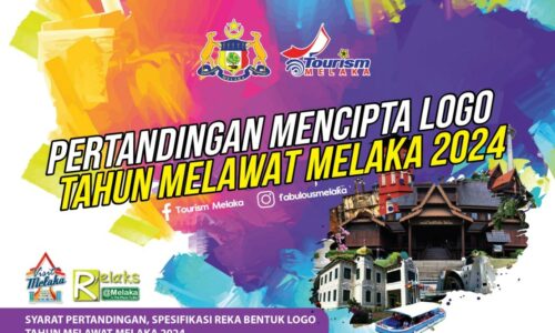 Hadiah RM5,000 menanti pemenang utama cipta logo Tahun Melawat Melaka 2024