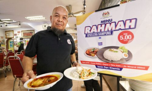Menu Rahmah: Asam pedas pertama Melaka berharga RM5