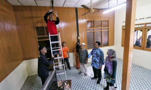 Terima kasih bantu baiki rumah