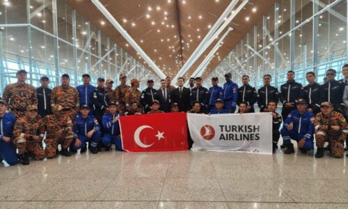 65 anggota penyelamat terlibat misi SAR di Turkiye pulang hari ini