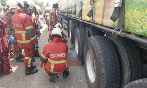 Dua lelaki ditahan bantu siasatan pukul pemandu treler