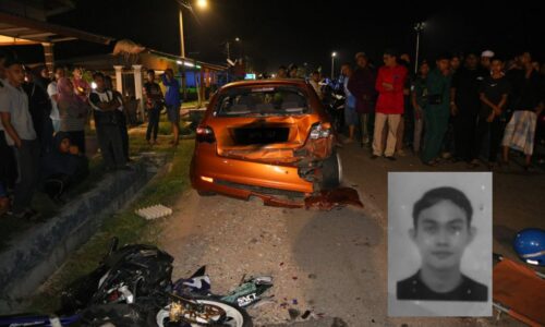 ‘Runner’ maut motosikal terbabas di Pantai Puteri