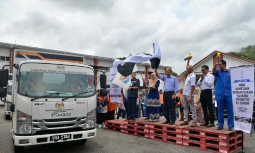 Pahang hantar bantuan banjir kepada Johor