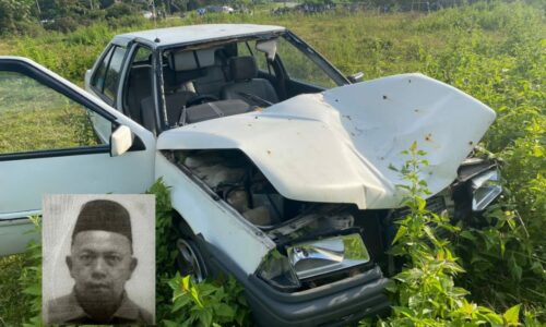 Pejalan kaki maut dirempuh kereta