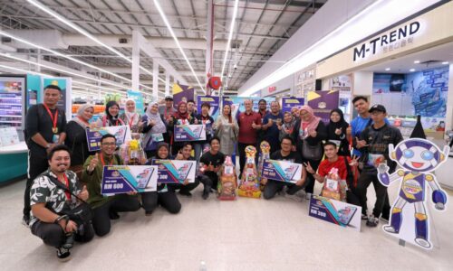 Sahut cabaran penuhkan troli dengan RM50