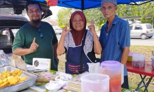 Kongsi rezeki cucur udang