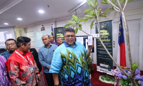 Melaka perintis aplikasi inventori pokok