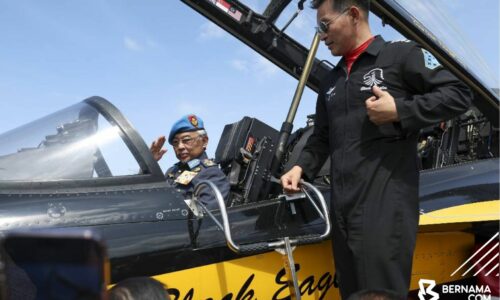 Black Eagles Korea curi tumpuan Agong