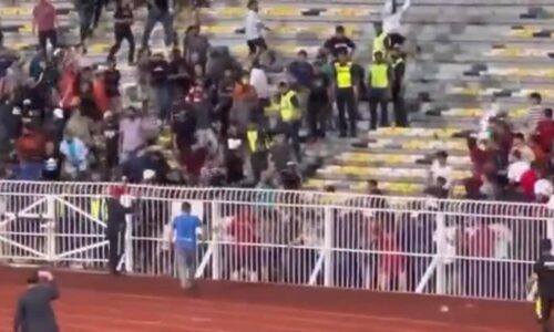 Kecoh antara penyokong Perak FC, Selangor FC, empat lelaki ditahan