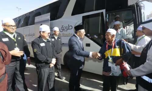 Kumpulan pertama jemaah haji Malaysia tiba di Madinah