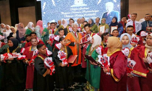53 pelajar pendidikan khas terima SKM Tahap 2 pada Majlis Graduasi ProMKeSK