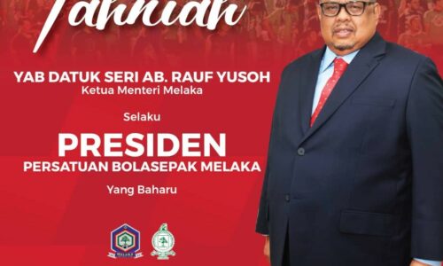 Ab Rauf dilantik sebagai Presiden MAFA