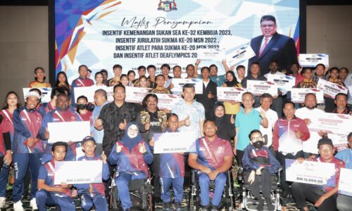 Atlet, jurulatih Melaka terima insentif RM334,350