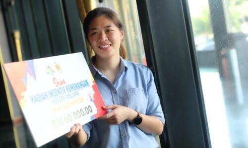 Pekak tidak halang atlet kelahiran Klebang gegar dunia