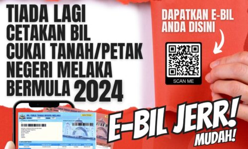 Semak cukai tanah, petak guna e-bil