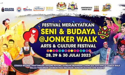 ‘Merakyatkan’ seni budaya warisan Jonker Walk 28 Julai ini