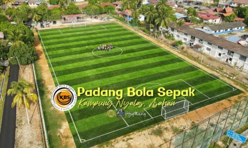 Padang sintetik moden, mercu tanda DUN Asahan