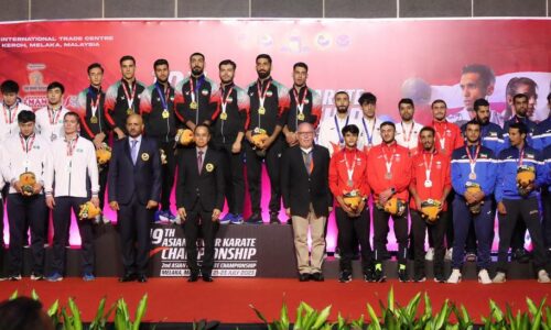 Kazakhstan juara keseluruhan Karate Asia ke-19