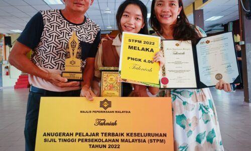 STPM 2022: Wei Nee ‘top 20’ dalam Malaysia