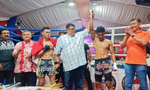 Sabri Thai juara Muay Thai Melaka