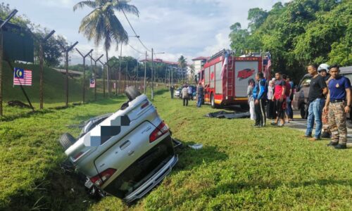 Anggota bomba maut motosikal dirempuh kereta