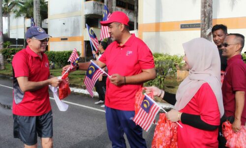 Trek joging baharu di Semabok Perdana