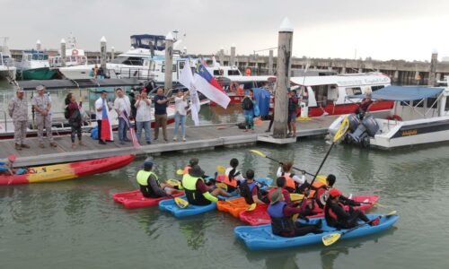 23 peserta berkayak sejauh 42 km, pra-kempen TMM2024