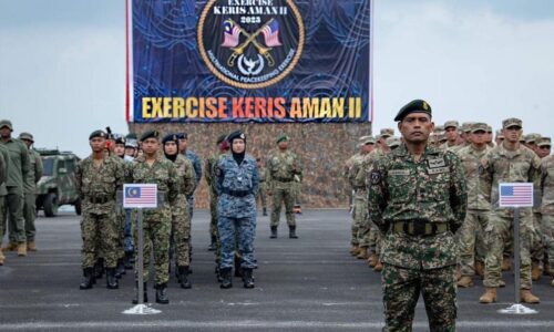 Eksesais Keris Aman II tingkat kemahiran misi pengaman PBB