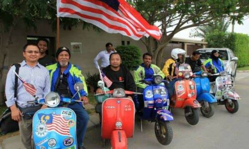 Vespa ‘bawa’ Rahim ke Tanah Suci