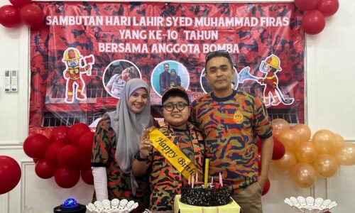 Hasrat pesakit kanser pakai seragam bomba tercapai