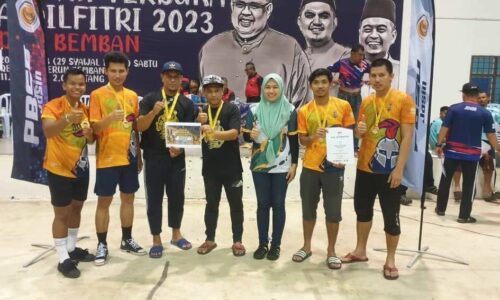 QB Titans B ‘raja libas’, Frozen ‘ratu jaring’ Jasin