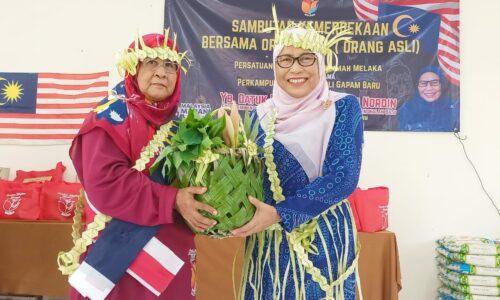 Semangat merdeka Orang Asli Melaka