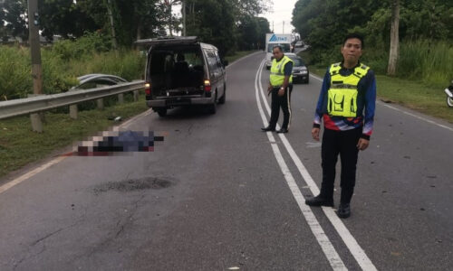 Pesara SAMB maut dalam nahas tiga kenderaan