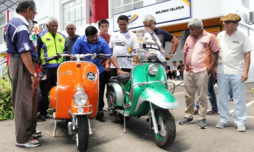 TMM2024: Anjur himpunan Vespa Dunia di Melaka