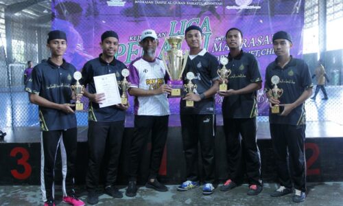 Pondok Darul Ulum Al-Arabiyyah Al-Islamiyyah juara Liga Penalti Antara Madrasah Melaka