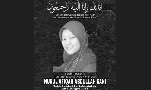 Seorang mangsa tragedi bot terbalik di Teluk Batik meninggal dunia