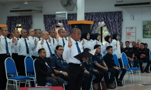 Ikrar bebas rasuah sebelum jadi penguatkuasa JPJ