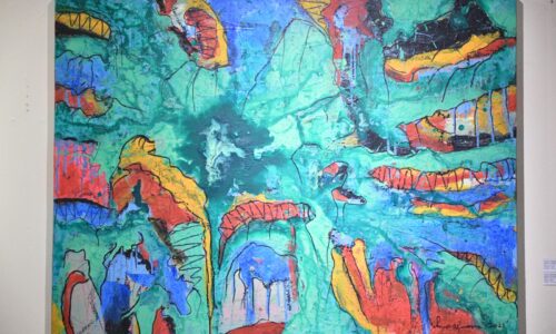 Seni kanvas penghormatan buat pelaut