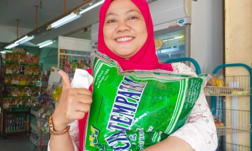 Bersyukur beli beras murah